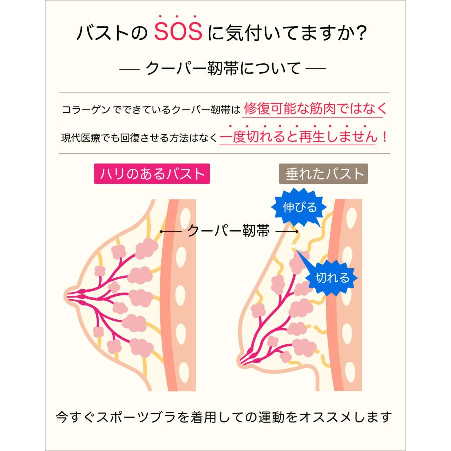 スポーツブラ レディース 揺れない 調整ホック付き スポブラ ジュニア 中学 部活 ランニング ジム ヨガ マラソン スポーツブラジャー 大きいサイズ 吸水速乾 |  | 09