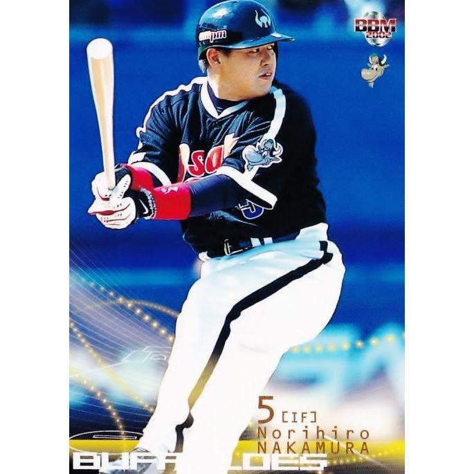 641 【中村紀洋/近鉄バファローズ】2002 BBM ベースボールカード 2nd
