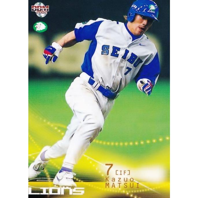 700 【松井稼頭央/西武ライオンズ】2002 BBM ベースボールカード 2nd