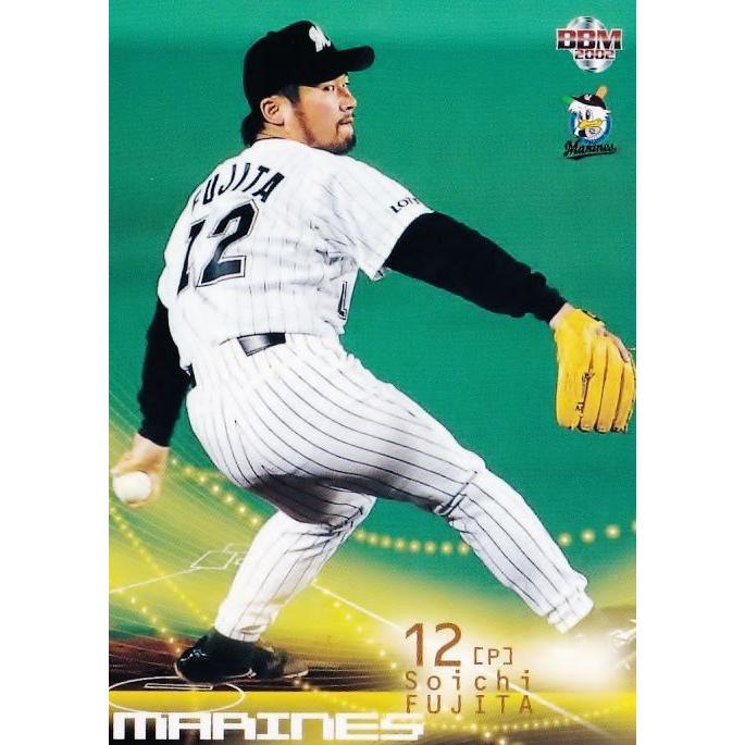740 【藤田宗一/千葉ロッテマリーンズ】2002 BBM ベースボールカード