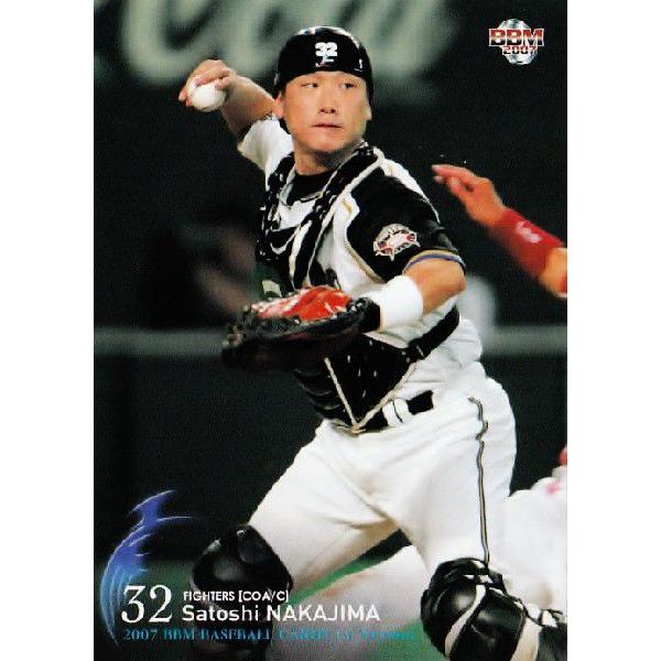 2007BBMベースボールカード 1st レギュラー 014 中嶋聡 (北海道日本