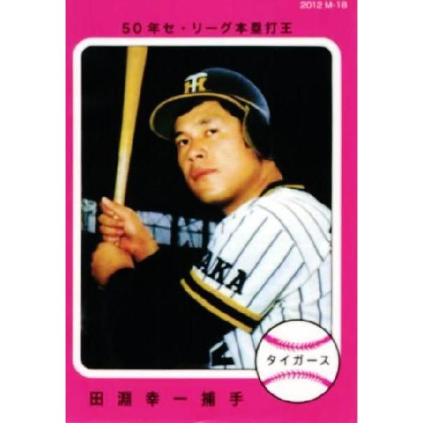 M-18【田淵幸一/阪神タイガース】カルビー 2012プロ野球チップス第2弾