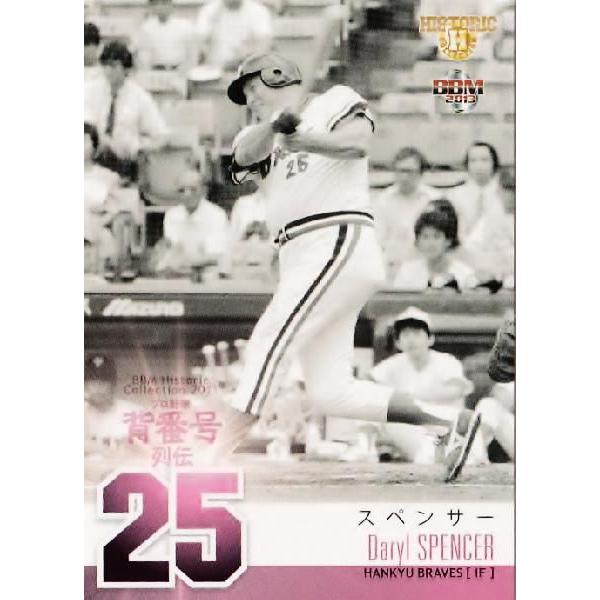 92 【スペンサー (阪急ブレーブス)】BBM ヒストリックコレクション2013 プロ野球背番号列伝 レギュラー｜jambalaya