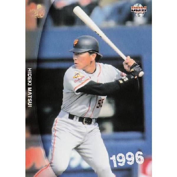 7 【1996年】BBM 松井秀喜メモリアルカードセット2013 レギュラー