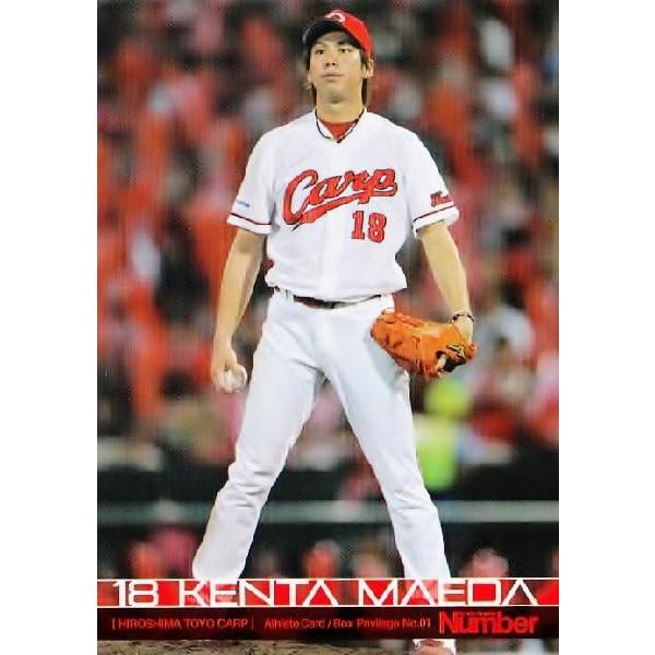 01 前田健太 (広島東洋カープ)】2013Number ナンバーアスリートカード
