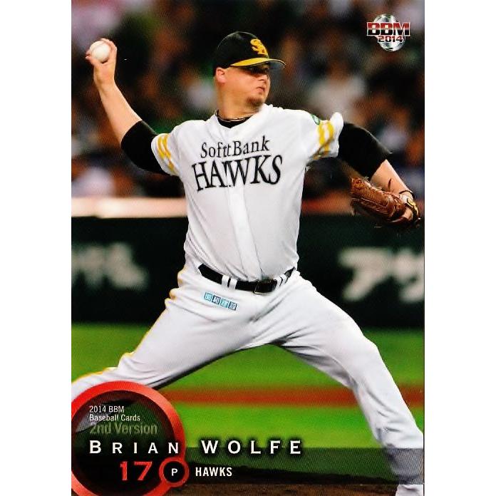 500 【B.ウルフ (福岡ソフトバンクホークス)】2014BBMベースボール