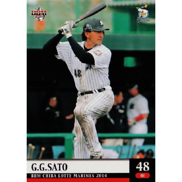 60 【G.G.佐藤】BBM 千葉ロッテマリーンズ 2014 レギュラー : スポーツ