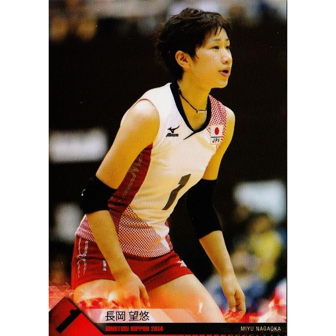 全日本女子バレーオフィシャルカード2014 「火の鳥NIPPON」 レギュラー 