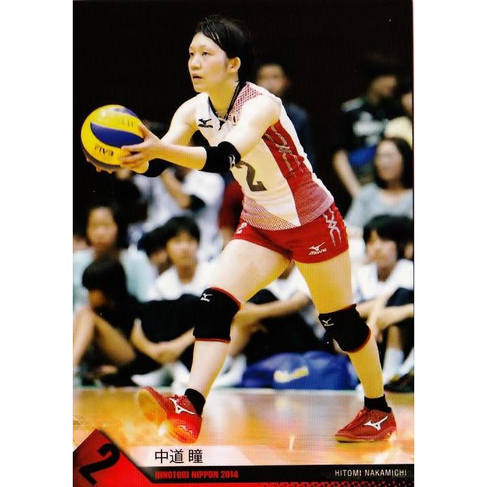 全日本女子バレーオフィシャルカード2014 「火の鳥NIPPON」 レギュラー