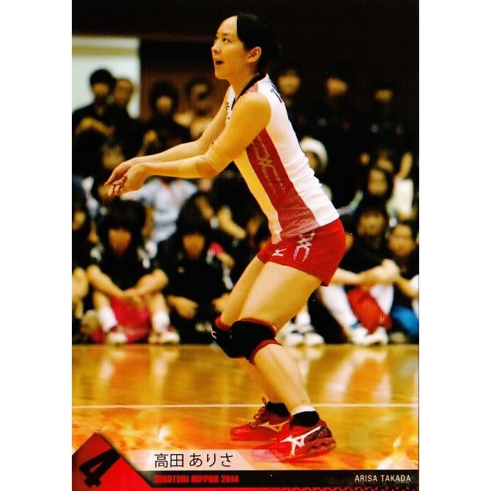 全日本女子バレーオフィシャルカード2014 「火の鳥NIPPON」 レギュラー