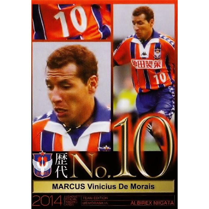 Jカード TEメモラビリア アルビレックス新潟 2014 レギュラー 【歴代No