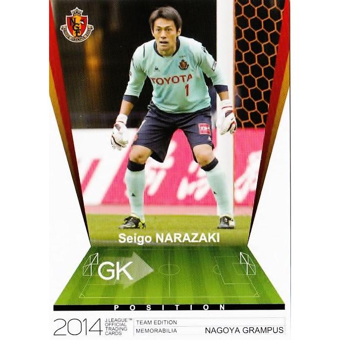 名古屋グランパス GK 楢崎正剛 サイン入りミニクッション 名古屋