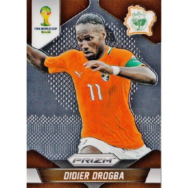 2014Panini Prizm ＦＩＦＡ World Cup Soccer レギュラー 060 Didier Drogba ディディエ・ドログバ (コートジボアール)｜jambalaya