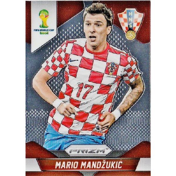 2014Panini Prizm ＦＩＦＡ World Cup Soccer レギュラー 120 Mario Mandzukic マリオ・マンジュキッチ (クロアチア)｜jambalaya