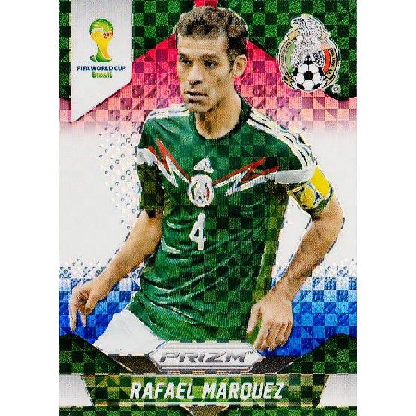 ラファエルマルケス　メキシコ代表ユニフォーム　2014  W杯記念 2014Panini Prizm FIFA World Cup Soccer 【Power Plaid Prizms