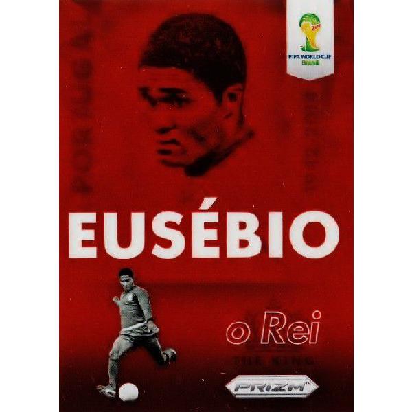 2014Panini Prizm ＦＩＦＡ World Cup Soccer インサート 【Eusebio Tribute】 1 Eusebio エウゼビオ (ポルトガル)｜jambalaya
