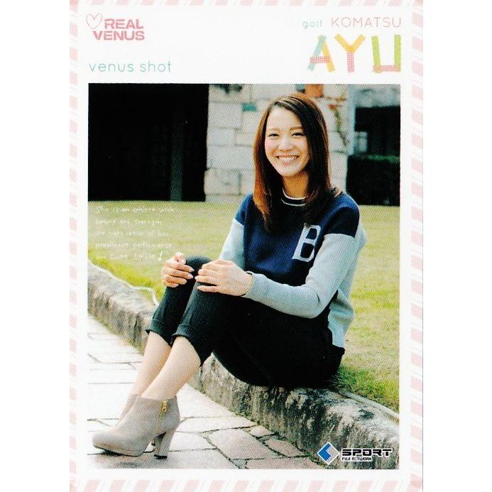 BBM リアルヴィーナス2014 レギュラー 12 小松亜有 (ゴルフ