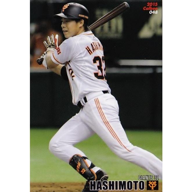 048 橋本到 (読売ジャイアンツ)】カルビー 2015プロ野球チップス第1弾 