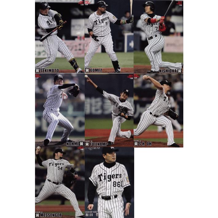 阪神タイガース 全8種 】カルビー 2015プロ野球チップス第2弾 [チーム