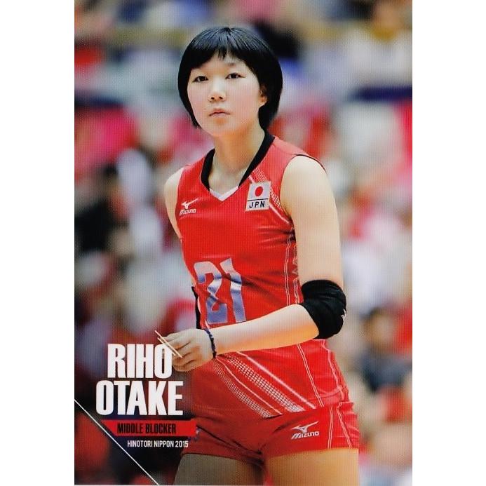 バレーボール　全日本女子ユニフォーム　2015年モデル 全日本女子バレーオフィシャルカード2015 「火の鳥NIPPON」 レギュラー