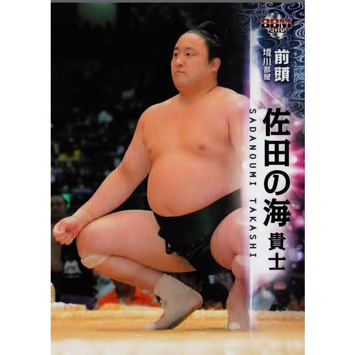 BBM 大相撲カード 2015 レギュラー 24 佐田の海 貴士 : スポーツカード