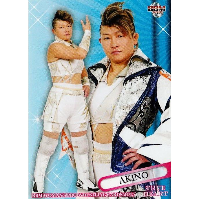 BBM 女子プロレスカード2015 TRUE HEART レギュラー 003 AKINO