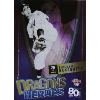 【DH1 杉下茂】BBM2016 中日ドラゴンズ80周年カード インサート [DRAGONS HEROES]｜jambalaya