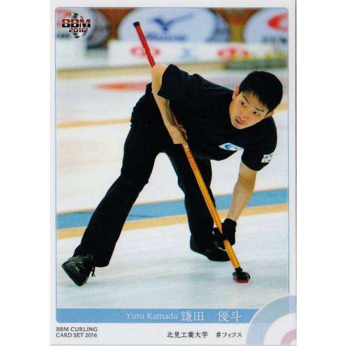 BBM2016 カーリングカードセット [CHESS on ICE] レギュラー 34 鎌田優  