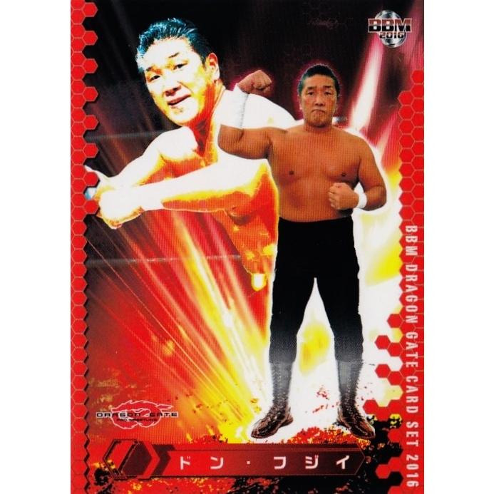 BBM2016 ドラゴンゲートカードセット レギュラー 23 ドン・フジイ
