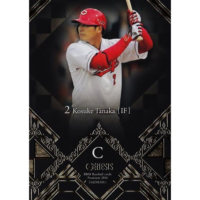 BBM GENESIS 田中広輔 スーパーパッチカード 広島カープ 【公式通販】