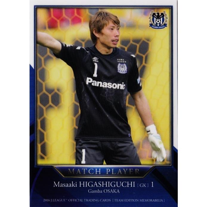 40 【東口順昭】2016Jリーグカード TEメモラビリア ガンバ大阪