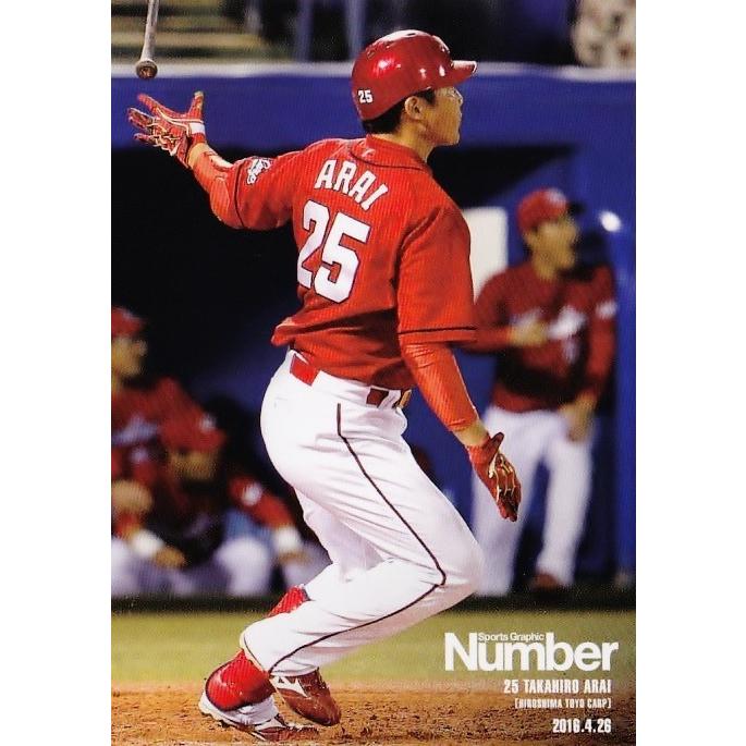 68 【新井貴浩】Number2016 広島東洋カープ 「15黒田博樹x25新井貴浩