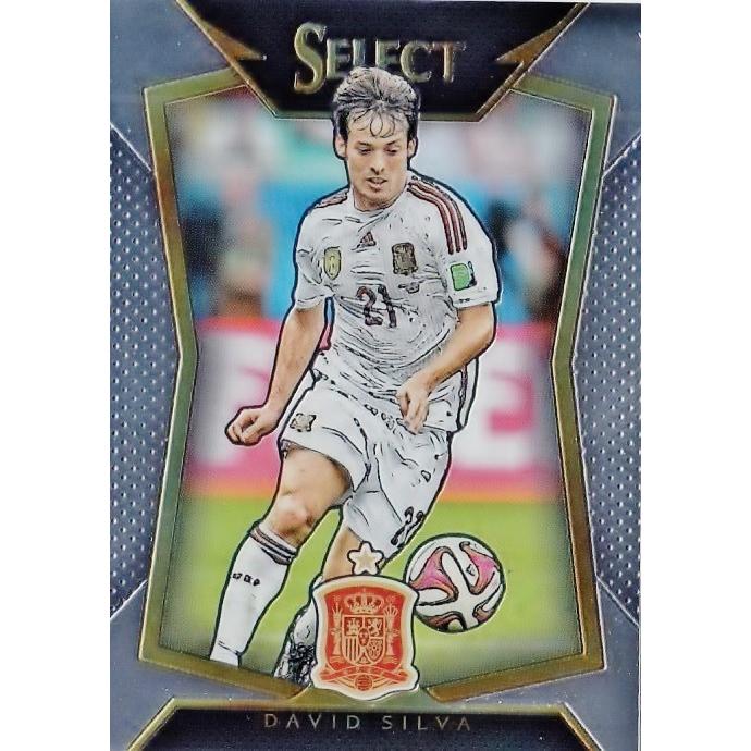 2015 第1弾 レギュラーカード 1枚20円 PANINI 2015-16 SELECT SOCCER レギュラー 74 David Silva (Spain