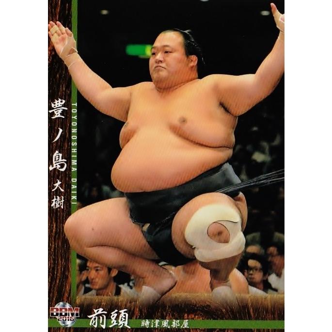 BBM 大相撲カード 2016 レギュラー 16 豊ノ島 大樹 : スポーツカード 