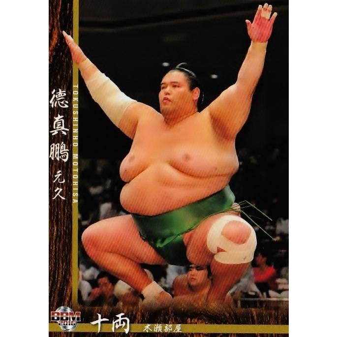 BBM 大相撲カード 2016 レギュラー 62 徳真鵬 元久 : スポーツカード
