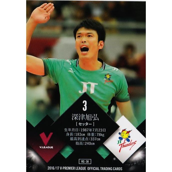 38 【深津旭弘/八子大輔 (JTサンダーズ)】2016-17V・プレミアリーグ