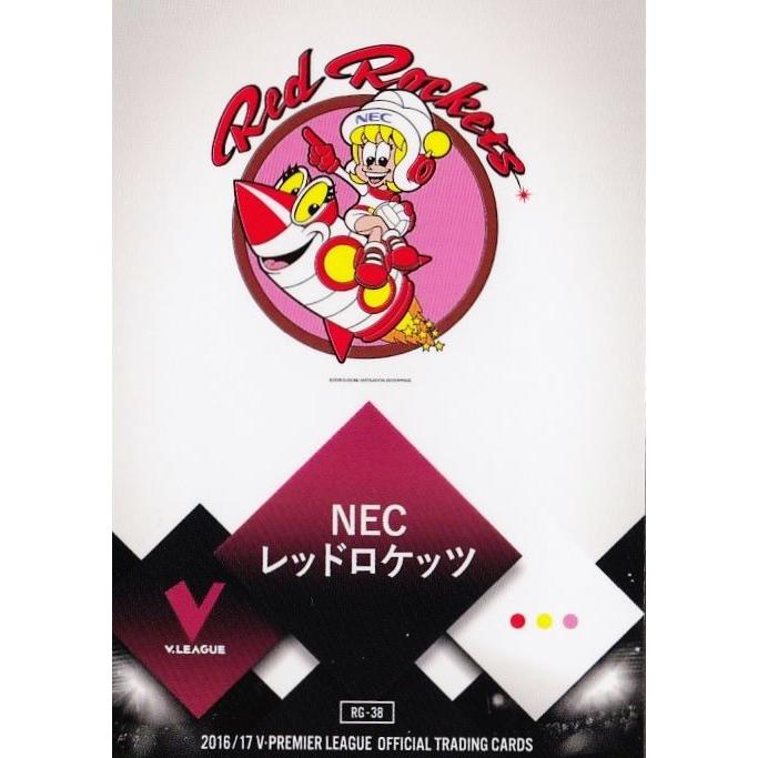 38 【岩崎紗也加 (NECレッドロケッツ)】2016-17V・プレミアリーグ女子