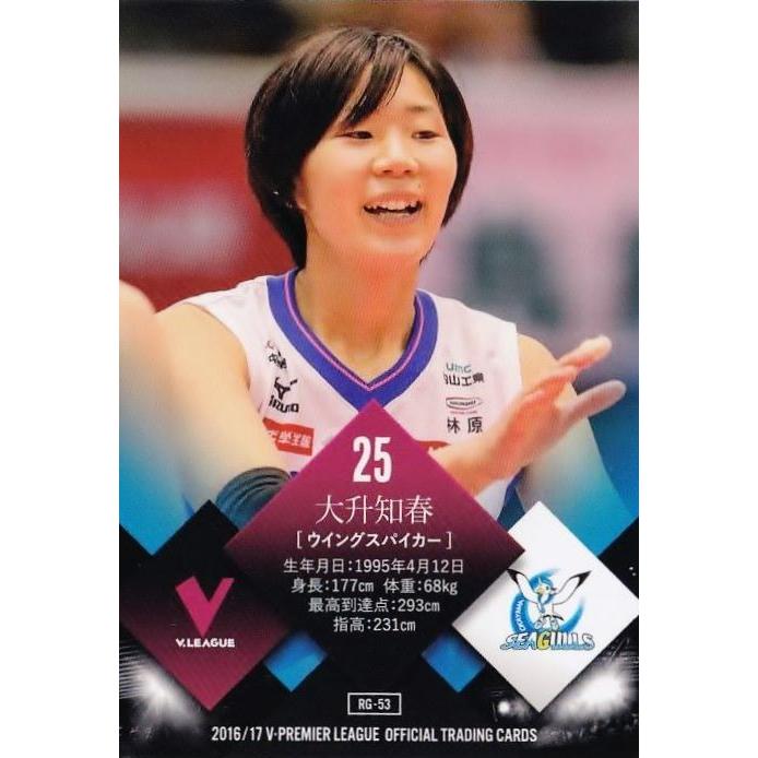 53 【居村杏奈/大升知春 (岡山シーガルズ)】2016-17V・プレミアリーグ