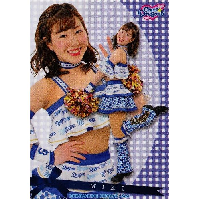 75 【MIKI (中日/チアドラゴンズ2018)】BBM プロ野球チアリーダー
