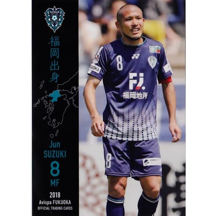 27 【鈴木惇】[クラブ発行]2018 アビスパ福岡 オフィシャルカード