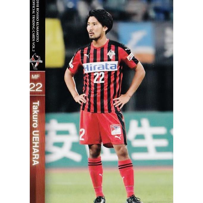61 【上原拓郎】[クラブ発行]2018 ロアッソ熊本 オフィシャルカードvol