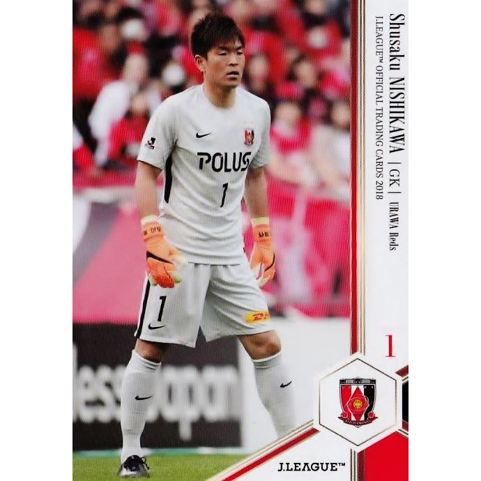 28 【西川周作/浦和レッズ】2018 Jリーグオフィシャルカード