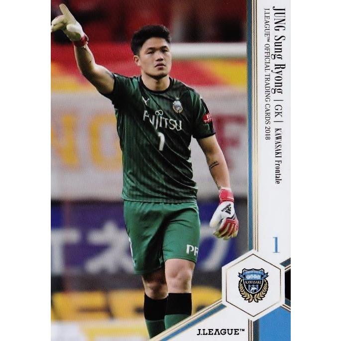 55 【チョン ソンリョン/川崎フロンターレ】2018 Jリーグオフィシャル