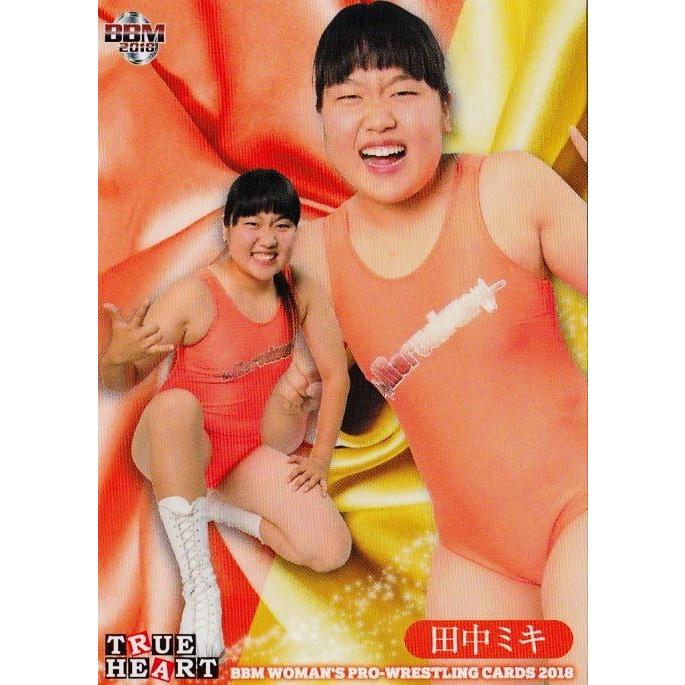 プロレス カード ギデオン・ギダ　幻の強豪 73 【田中ミキ】BBM 女子プロレスカード2018 TRUE HEART レギュラー