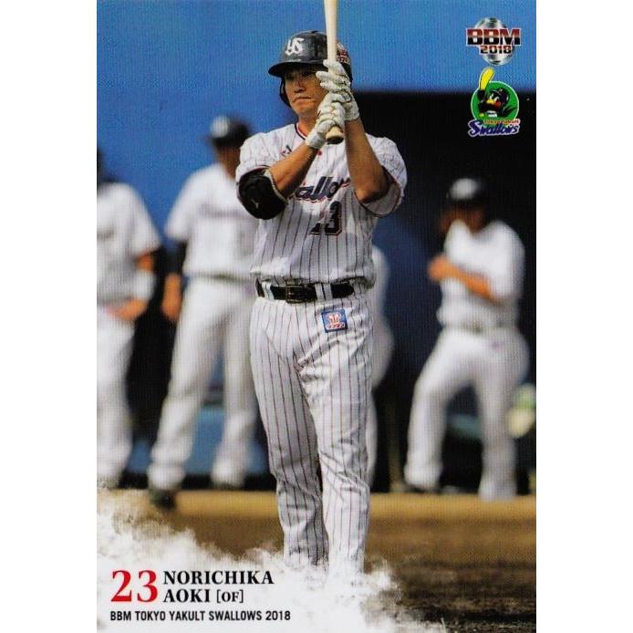 61 【青木宣親】BBM 東京ヤクルトスワローズ 2018 レギュラー
