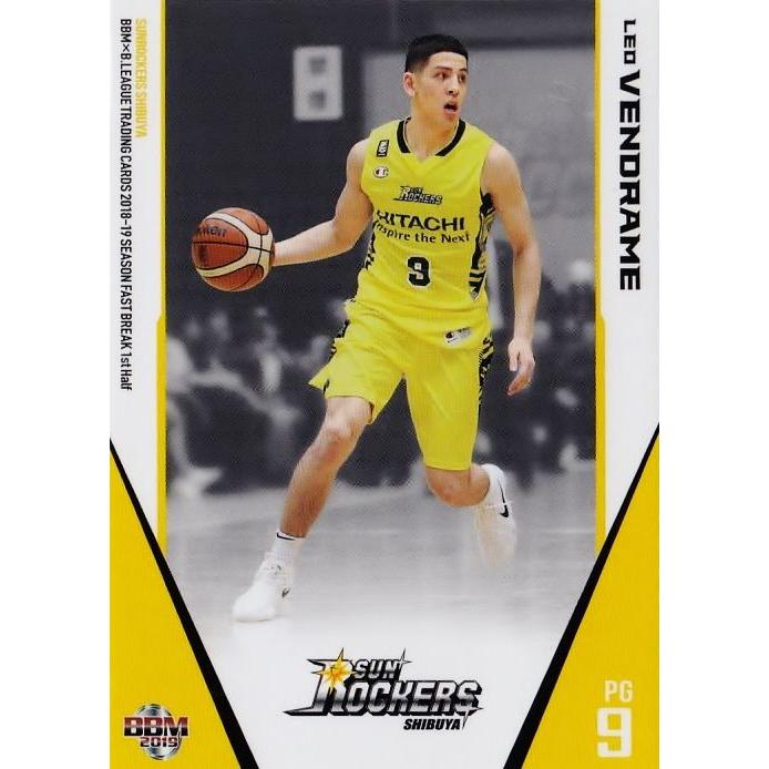 22 【ベンドラメ礼生/サンロッカーズ渋谷】BBM2019 B.LEAGUE2018-19