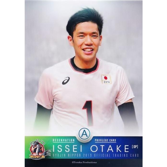 龍神NIPPON バレーボール 2019 石川祐希 チェキ 大竹壱青/石川祐希】全日本男子バレーオフィシャルカード2019 「龍神