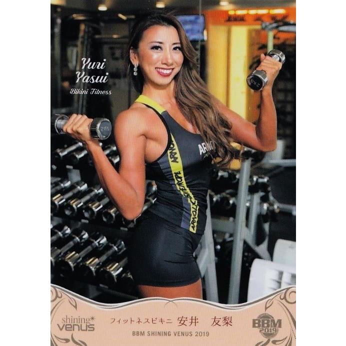 BBM 2019 シャイニングヴィーナス 安井友梨 直筆サインカード /60 BBM