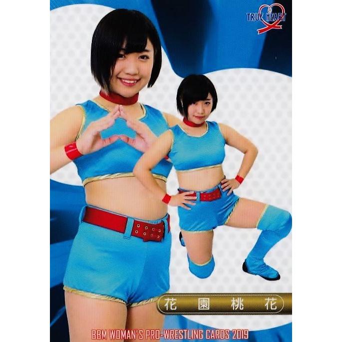 93 【花園桃花】BBM 女子プロレスカード2019 TRUE HEART レギュラー