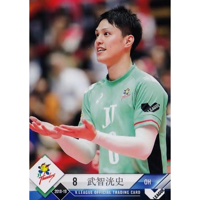 8 武智洸史 Jtサンダーズ 18 19 ｖ プレミアリーグ男子公式トレーディングカード レギュラー 19vlm Jt08 スポーツカード ジャンバラヤ 通販 Yahoo ショッピング